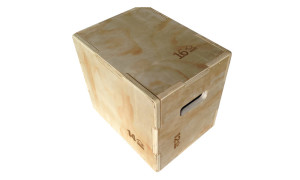 3-in-1 Wooden Plyometric Box(12×14×16)